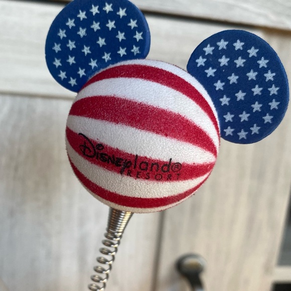 Walt Disney Land Mickey Mouse American Flag Ball Ears Headband USA - Picture 7 of 8